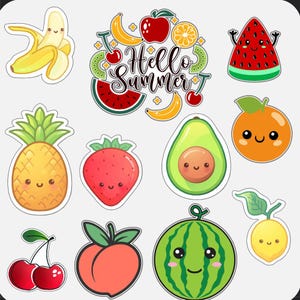 Fruit Sticker Sheet