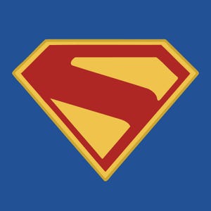 Imagem e arquivo SVG do logotipo do Superman (2025)