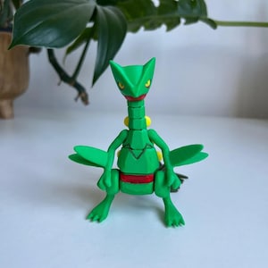 Articulated Plant monster | Articulated Pocket monster Figurine | Fidget Toy | Desk Toy | Pocket monster Decor