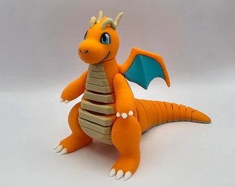 Flexi シリーズ Dragonair STL ファイル | ポケモン関節式 Dragonair