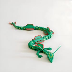 Articulated Sky Serpent 3d printed Fidget Toy