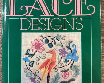 Modern Lace Designs by Veronica Sorenson. Used Rare Bobbin Lace book 1984 patterns, fillings & techniques 22.50.