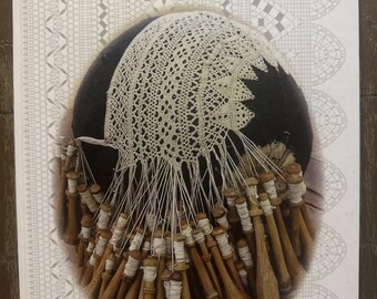 Close out sale Revealing Secrets of Bobbin Lace from Liptov Region, Slovakia, Liptovskej Cipky by Maria Cobrdova, Marta Hauserova. 47.50