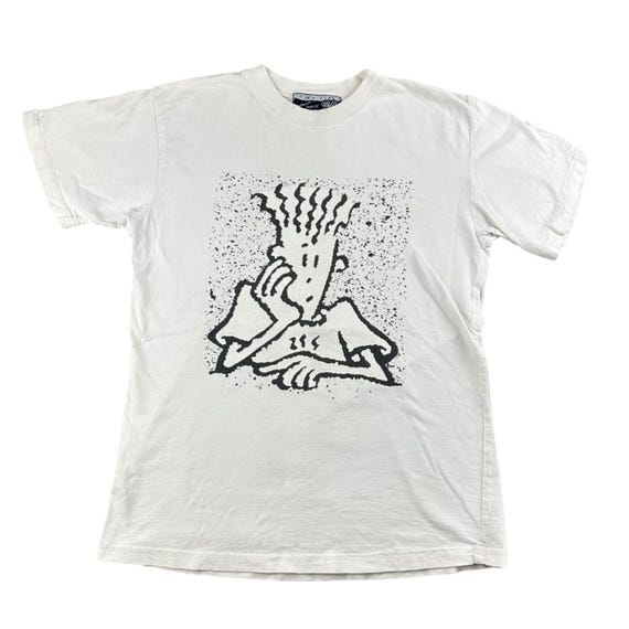 Fido Dido プリントTシャツ ホワイト Vintage Fido Dido T-shirt White Fido Dido Graphic Normal is Boring