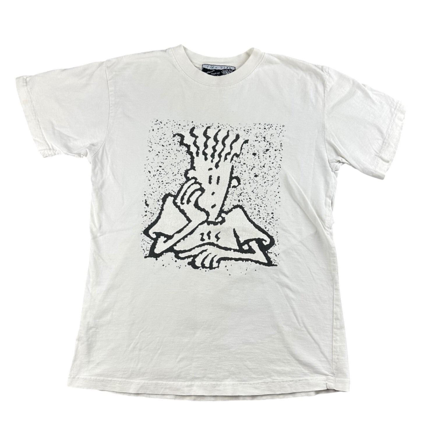 Fido Dido プリントTシャツ ホワイト Vintage Fido Dido T-shirt White Fido Dido Graphic Normal is Boring