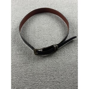 Vintage Packards Crocodile Dress Belt Women 32 Brown Sterling USA Made Western Vintage Crocodile Leather & Sterling Silver Western Belt  main image 4