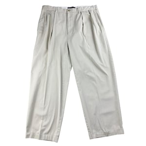 Polo by Ralph Lauren Andrew Pant グレー Vtg Polo Ralph Lauren Classic Chino Andrew Pant Pleated Gray Men's