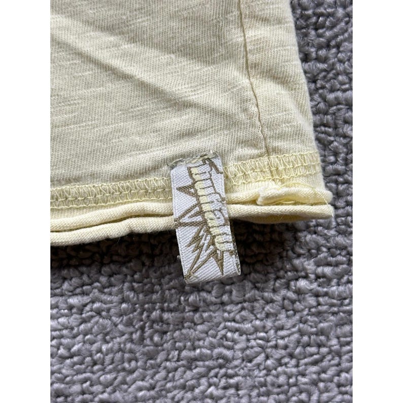 Vintage Buffalo David Bitton T-Shirt Men L Cream Short Sleeve Grunge Rockfest image 10