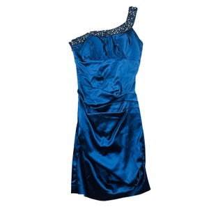blue dress for baby girl Betsy & Adam Women's Off-The-Shoulder Long Dress - Olive