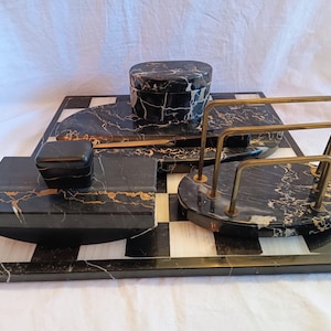 Nero Portoro Marble - Etsy