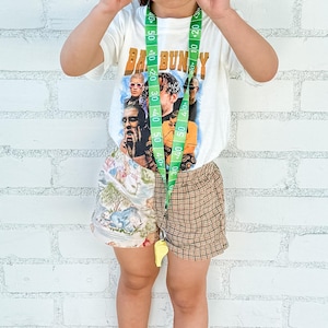 2T - 5T Patchwork Split Plaid Upcycled Shorts von Hosenparade | Bunte Latzhose für Kleinkinder | Einzigartiges Design Jungen + Mädchen