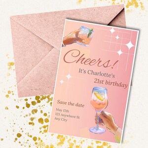 Editable Invitation Template | Canva Template | Instant Download | Customizable Digital Invite