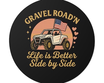 Decal Side by Side Sticker  UTV SxS Country Girl Vinyl Window