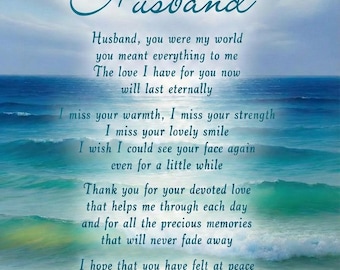 In Loving Memory Husband Poem: Tribute, Loss, Eternal Love Until We Meet Again