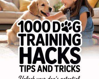eBook "1000 trucchi, suggerimenti e trucchi per l'addestramento del cane" - La guida definitiva per cani felici e ben educati! Download digitale immediato da Etsy.