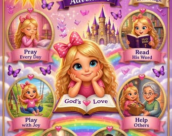 My Magical Faith Adventure: Children's Christian Illustration (Digital Download)