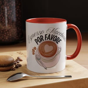 Encantadora taza de café para espresso macchiato, Eurovisión, un bonito regalo para amantes del café, cumpleaños, decoración del hogar, menaje de cocina, regalo para mamá.