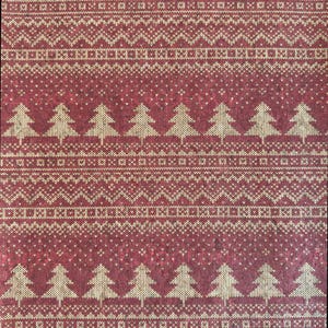 Julkorktyg 65 x 50 cm | Korktyg med julmotiv | 1 mm korktyg | Jultyg för DIY och sömnad | CORJAYA