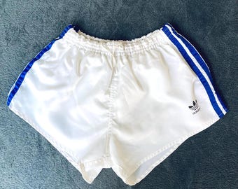 ヴィンテージ アディダス 80年代 ナイロン グランツ スプリンターショーツ サイズS (D5)