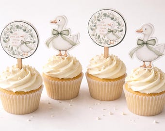 Silly goose cupcake picks 30ct