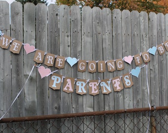 Pregnancy announcement banner