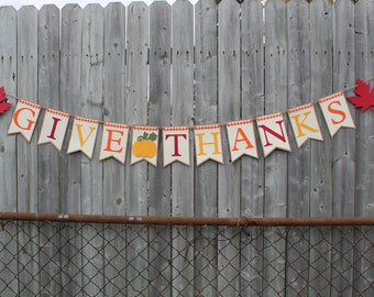 Give thanks banner