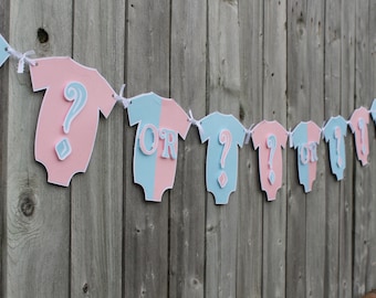 gender reveal banner