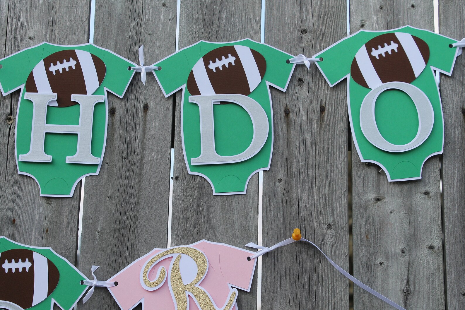 Touchdowns or Tutus Banner - Etsy