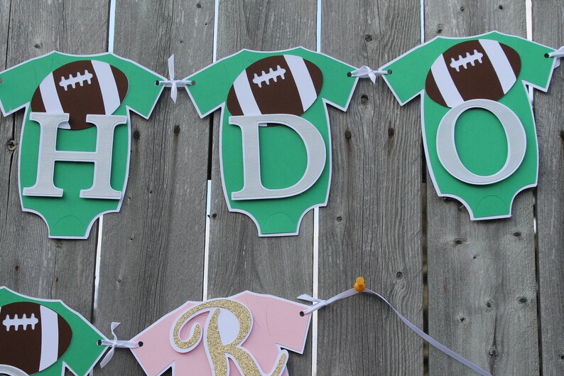 Touchdowns or Tutus Banner - Etsy