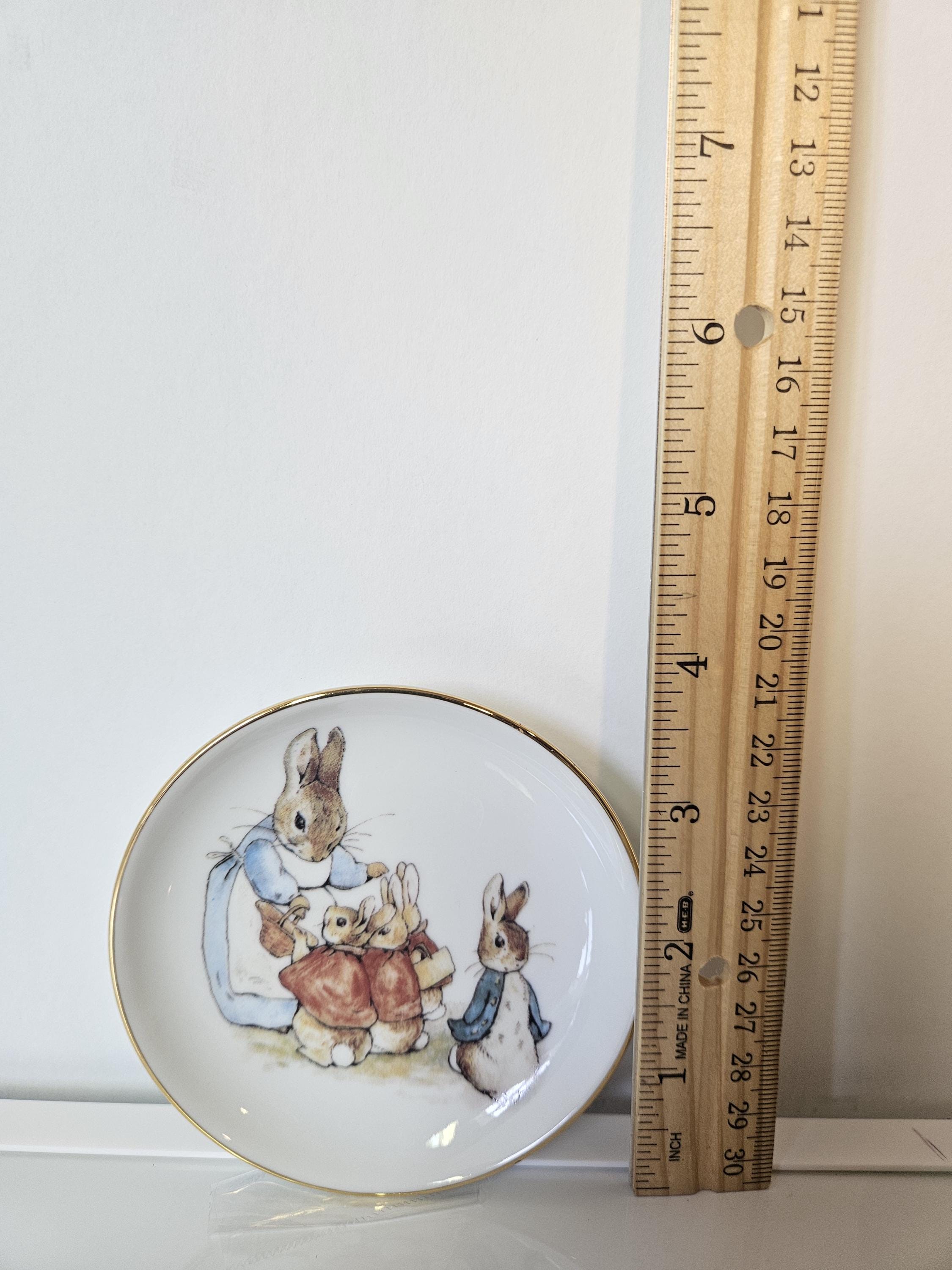 Vintage Peter Rabbit Plate - Etsy