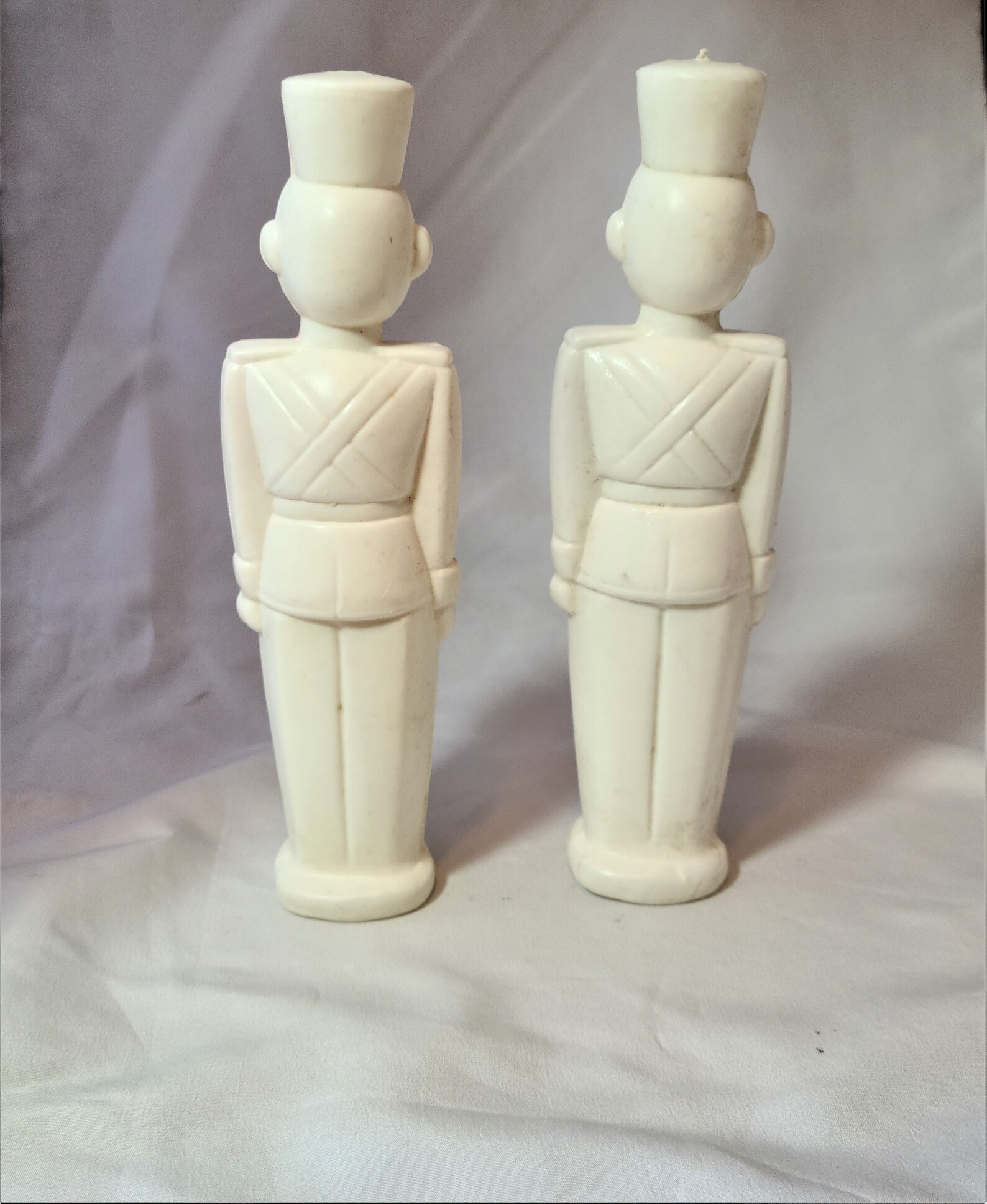 Vintage Toy Soldier Blow Mold Set Soft Plastic Tall Figurine Etsy