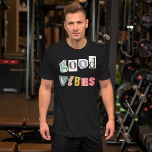 Camiseta Good Vibes - Camiseta gráfica unissex