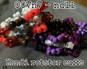Forsaken 007n7 / noli kandi rotator cuff - roblox 77noli / voidburger mini kandi cuff