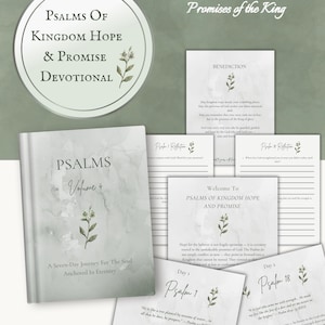 Psalms Devotional | 7 Day Scripture Reflection | Bible Study for Women | Kingdom Promises of God