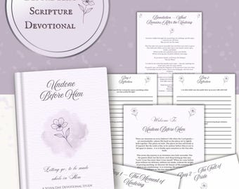 Christian Devotional for Women | 7 Day Scripture Reflection | Surrender & Healing Guide
