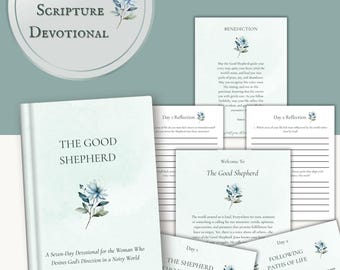 Christian Devotional for Women | 7 Day Scripture Reflection | Biblical Guidance for Clarity & Peace | Faith Printable