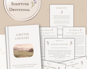 Scripture Devotional for Women | Faith Encouragement | Printable Bible Study