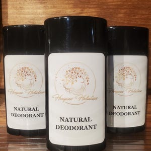 Natural Deodorant | Aluminum-Free | Non-Toxic | Handmade with Beeswax, Shea & Cocoa Butter | Lemon, Clary Sage, Bergamot