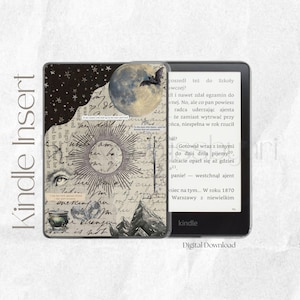 un Kindle inspiré d&#39;un tribunal d&#39;épines et de roses - | encart imprimable Kindle | Stickers Kindle | Téléchargement numérique