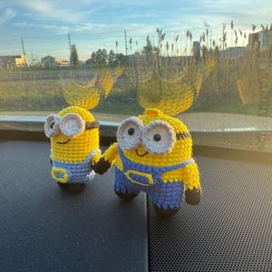 Handmade Minion-Inspired Crochet Plush – Cute, Durable & Full of Character