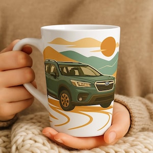 Subaru Mug - Etsy
