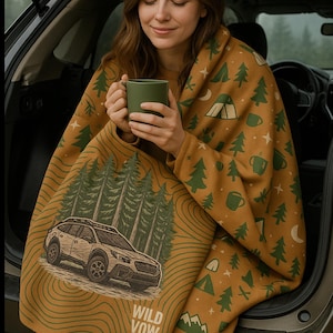 Subaru Blanket - Etsy
