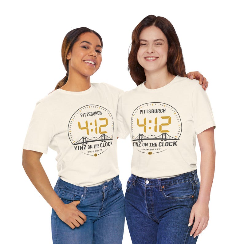 Pittsburgh Draft Shirt Yinz On The Clock Tee, 412 Football Shirt, Steel City Draft 2026 Shirt, Pittsburgh Game Day Tee, Yinzer Fan Gift image 18