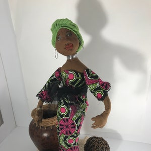 African doll, art doll, cloth doll, handmade dolls, craft dolls, fabric dolls, handmade art dolls, decorative dolls