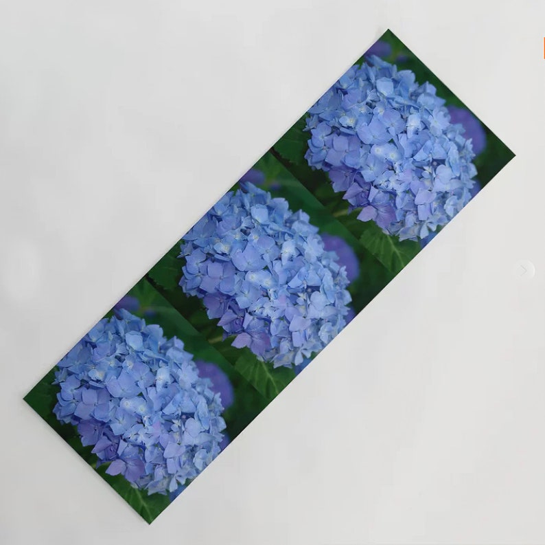 Blue Hydrangea Indoor/outdoor Floor Mat Door Mat Etsy