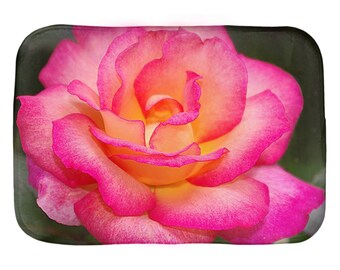 Beautiful Rose Bath Mat, floral home décor, bathroom décor, flower lover, rose lover