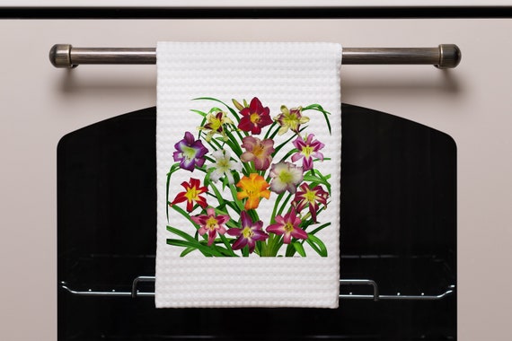 Custom Waffle Weave Dish Towel Personalized Kitchen Towel Personalized Dish Towel Housewarming Gift Housewarming Gift Wedding Gift Friend Birthday Gift