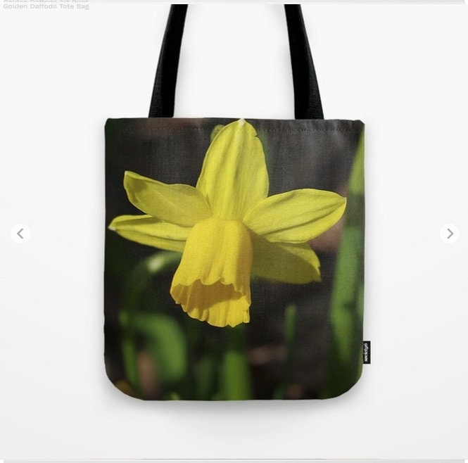 Daffodil ceramic tile floral trivet spring flower photo | Etsy