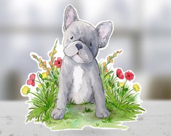 French Bulldog Sticker, Frenchie Car decal, Frenchie Sticker, French Bulldog Gifts, Frenchie Mom, Frenchie Decal, Dog Lover Gift