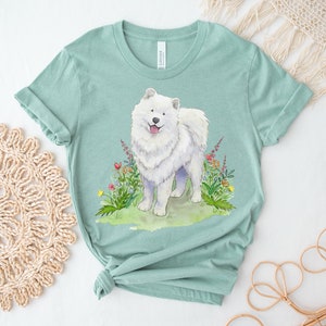 Samoyed Tee, Gift for Samoyed Lover, Cute Samoyed Shirt, Samoyed Mom Tee, Pet Parent Gift, Dog Lover Gift, Dog Mom Gift, Dog Lover Tee